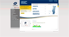Desktop Screenshot of cimpor-portugal.pt